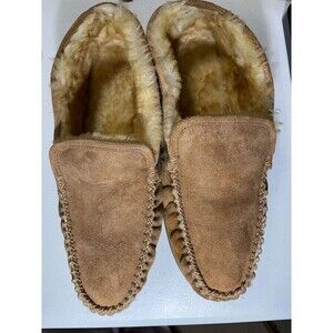 LL Bean Wicked Loafer Bedroom Slipper Lamb Fur from Australia 296508 Men Size 13